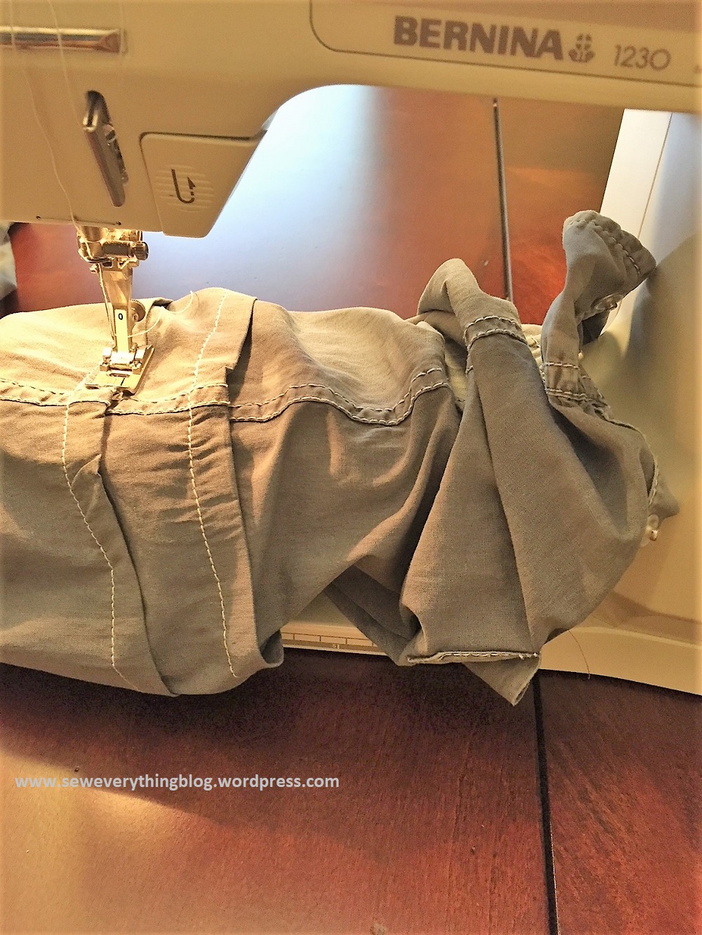 Garment Alteration Shortening a Shirt Sleeve Sew Everything Blog