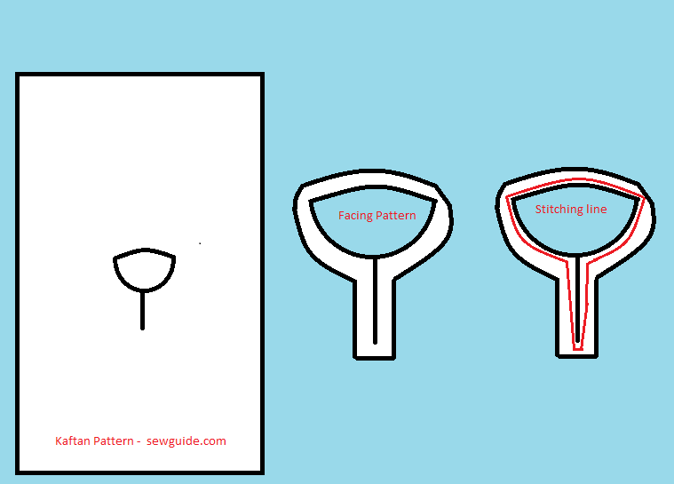 How to make a Kaftan dress or top FREE Pattern SewGuide