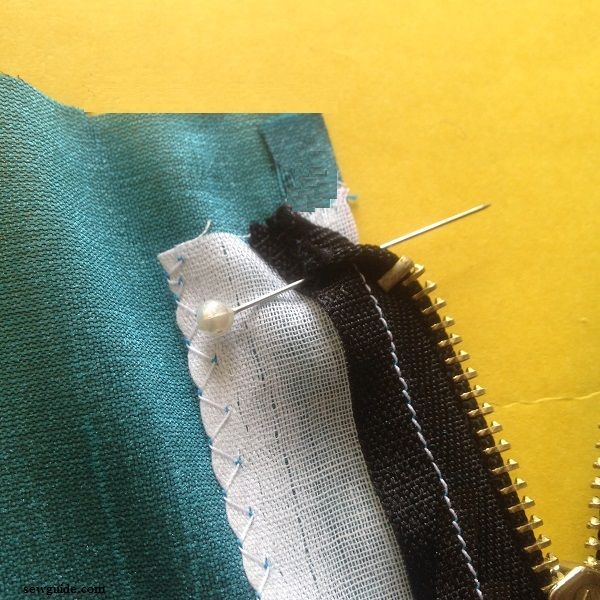 2 Best ways to sew { Exposed zippers } Sew Guide