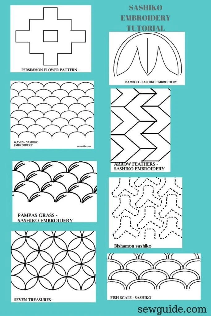 Learn Sashiko Hand Embroidery Beautiful Japanese Embroidery Design