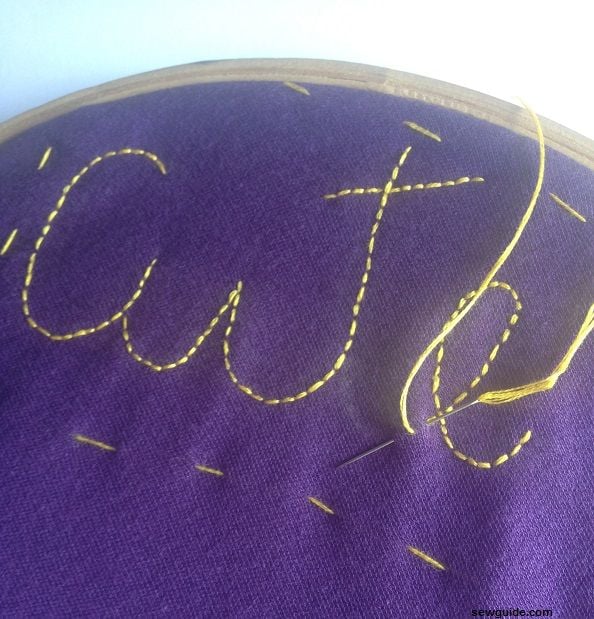 Embroidering letters by hand & machine (9 ways for beginners) SewGuide