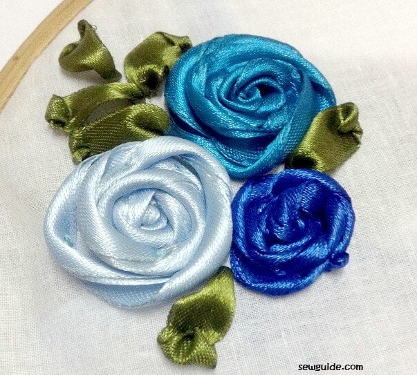 10 Ribbon Embroidery Flowers with silk/satin ribbons { Tutorials } Sew Guide