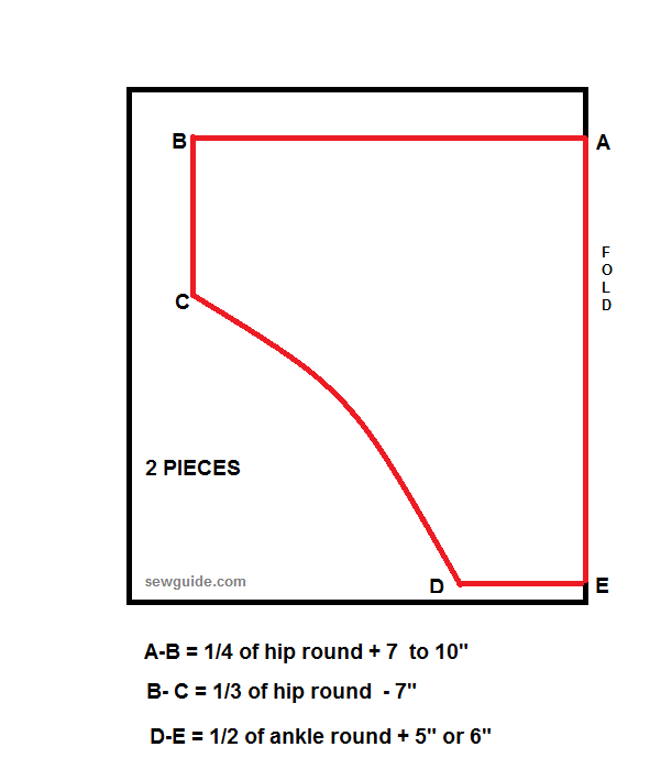 Super Easy Belly Dance Pants free pattern & tutorial SewGuide
