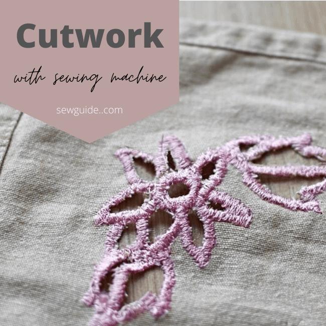 Machine Cutwork Embroidery Basics SewGuide