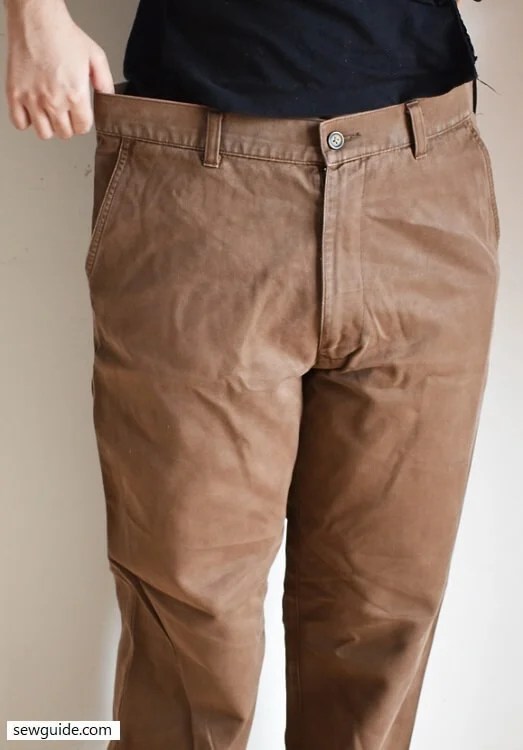Altering Loose Pants Into One That Fits SewGuide