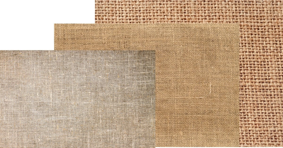 Jute cloth & the Golden Fibre it is made of. SewGuide