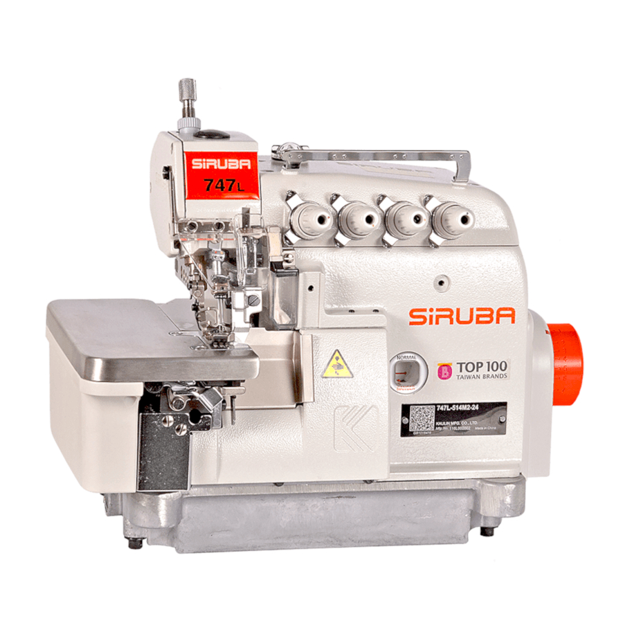 Siruba 747L514M324/ECA/BKT/DKLH sewing machine overlocker Sewing
