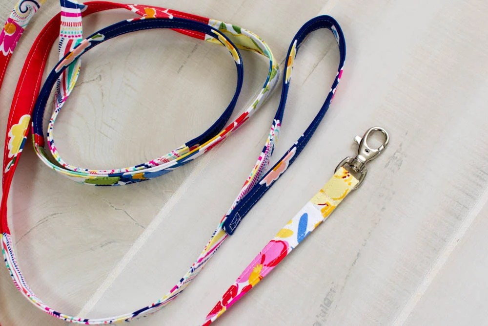 Sew a Narrow Scrappy Dog Leash Sewing Tutorials