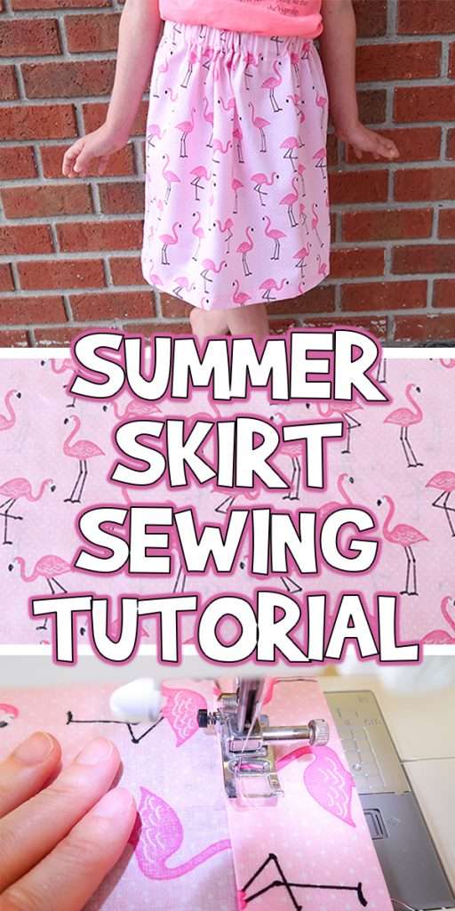 Summer Skirt Beginner Sewing Tutorial Sewing Tutorials