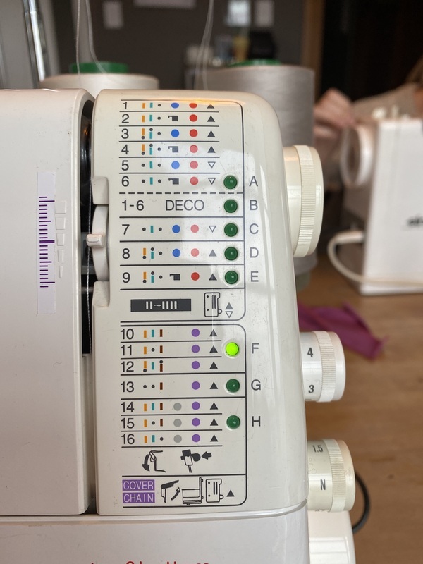 Bernina 2500DCET Coverstitch Machine review by Knitknitfrog