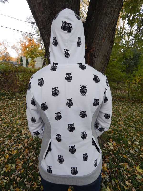 Seamster Patterns Avocado Womens hoodie 3401 pattern review by