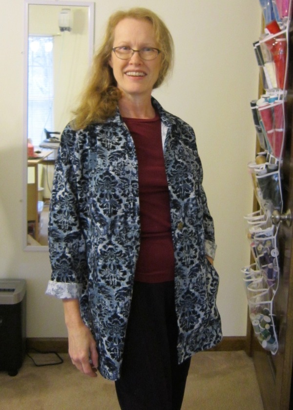 Sewing Chicago Jacket pattern review by Rustybobn