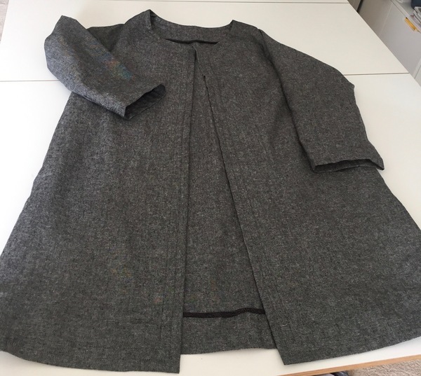 Lotta Jansdotter Pilvi Coat pattern review by lazysusan