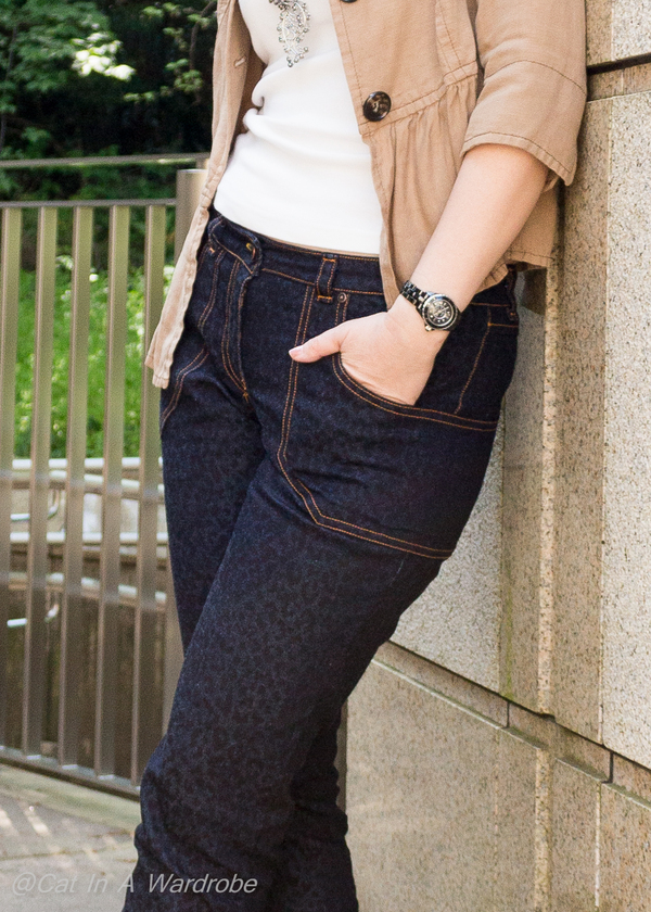 Vogue Patterns Misses Jeans 8774 pattern review by Eli cat