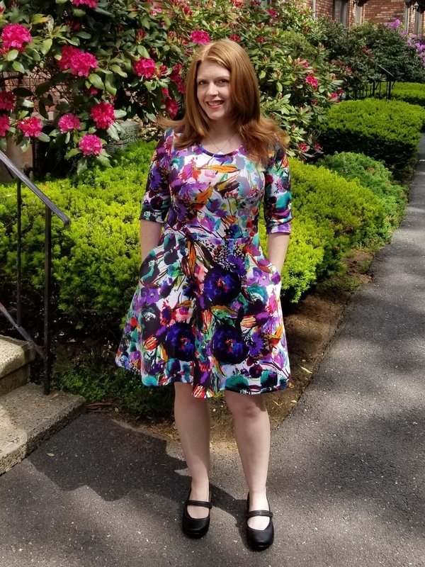 Kitschy Coo Lady Skater Dress pattern review by Jenerationx