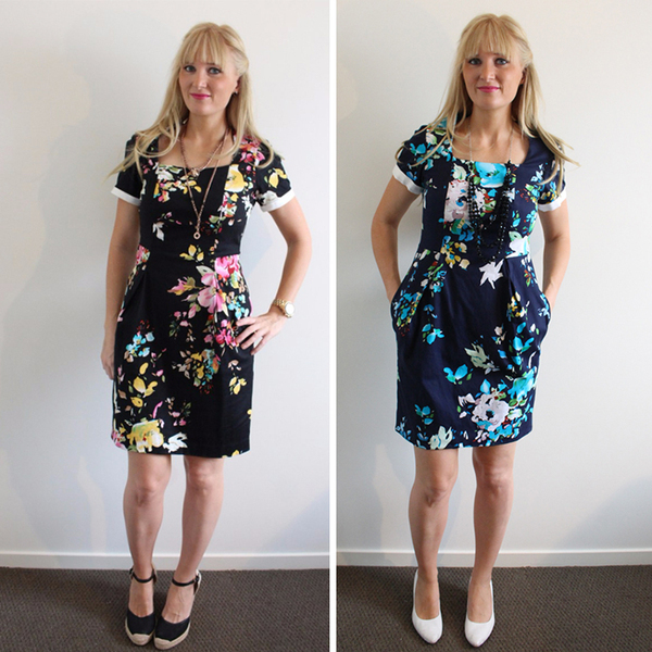 BurdaStyle Downloadable Princess Seam Sheath Dress 06/2014