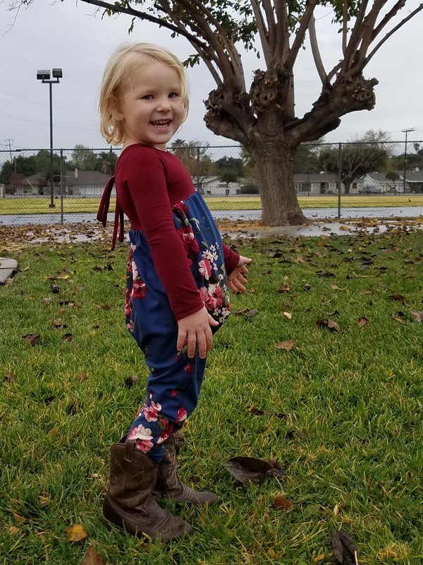 Other Alley Cat Romper Lil Luxe Collection pattern review by adamsclan301