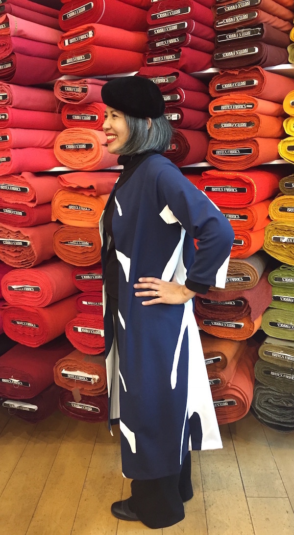 Lotta Jansdotter Pilvi Coat pattern review by Csews