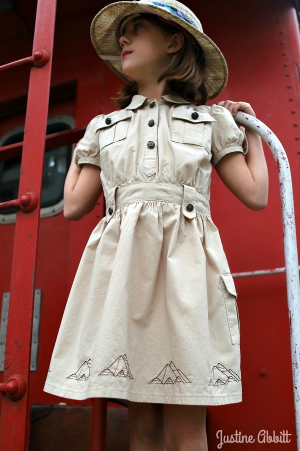 Oliver & S Jump Rope Dress OS012JR pattern review by JustineSewcountrychick