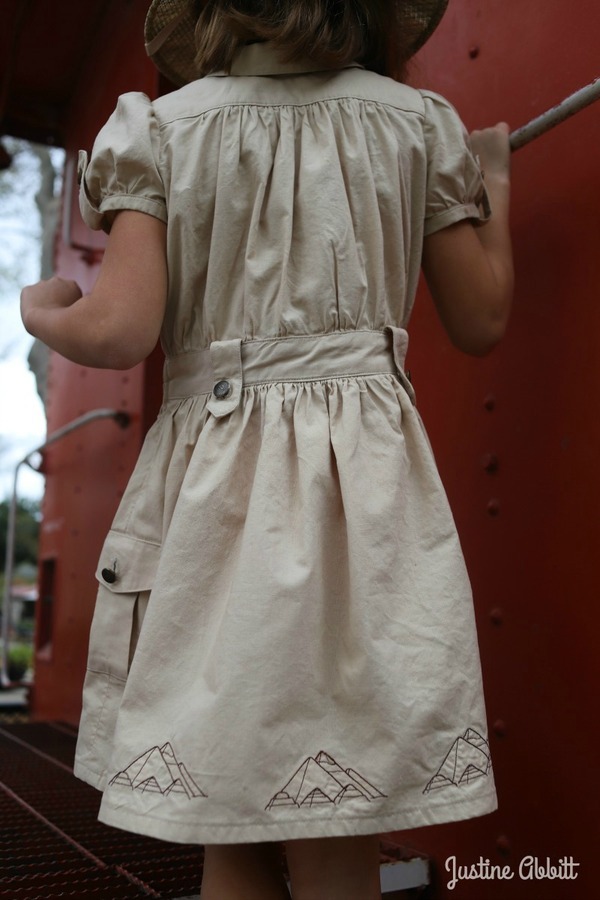 Oliver & S Jump Rope Dress OS012JR pattern review by JustineSewcountrychick