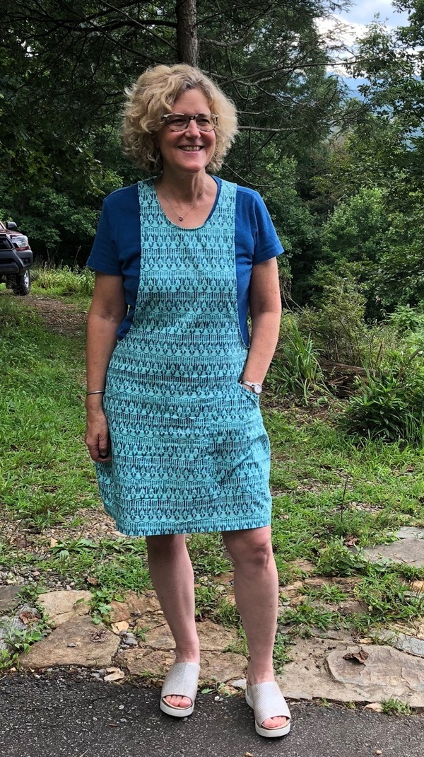 Helen's Closet York Pinafore pattern review by studioblue