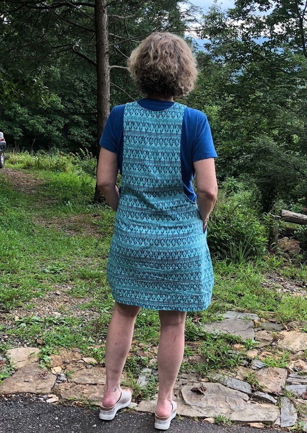 Helen's Closet York Pinafore pattern review by studioblue