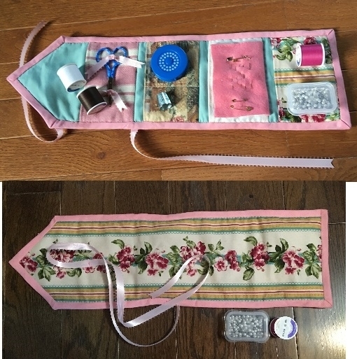 DIGITAL FILES ONLY based on a 1780s Gown Sewing Kit or Husswif Digital