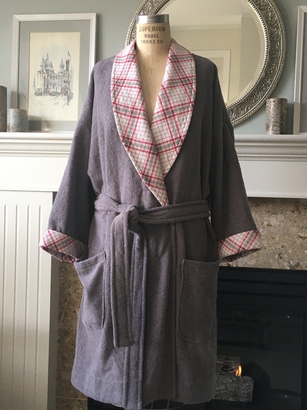 Simplicity 8804 Women's Plus Size and Men's Robe and Pants pattern review by Brindlefly99