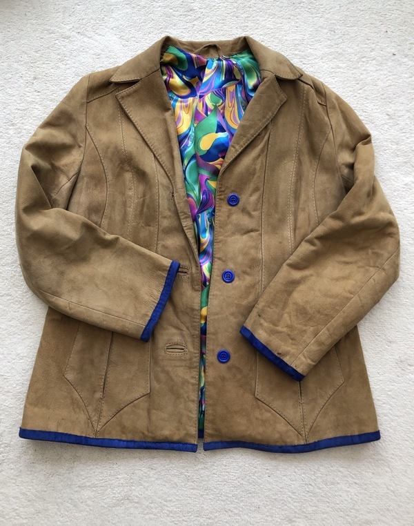 No Pattern Used Leather jacket relining No pattern pattern review by