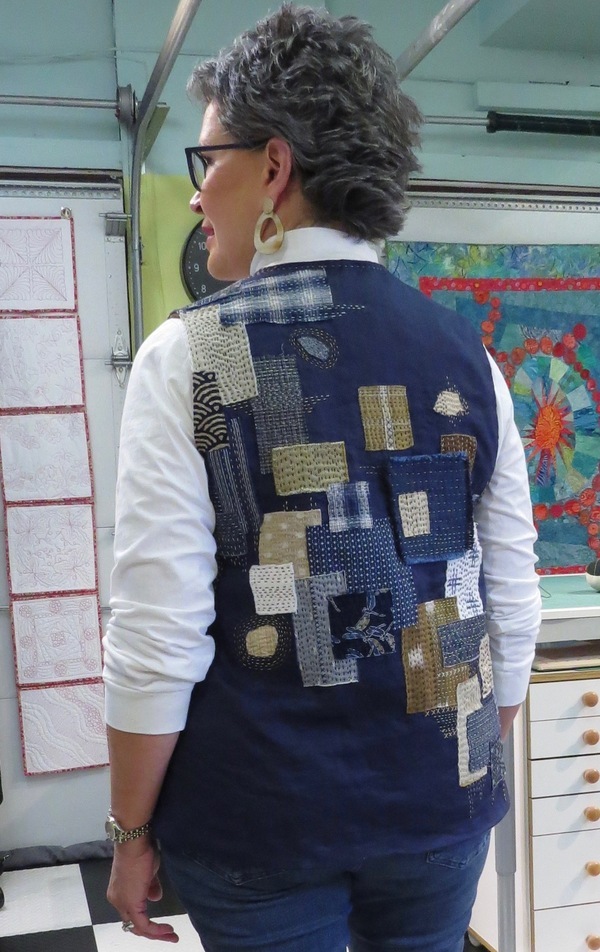 Sewing Peony Vest Peony & Poppy Vest pattern review by karenfricke