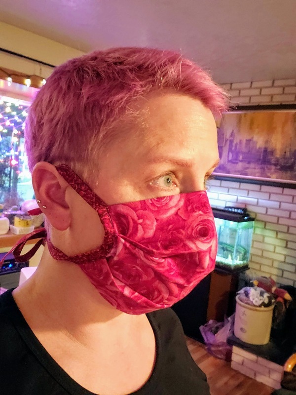 No Pattern Used Pleated Face Mask Kaiser Permanente Mask pattern review