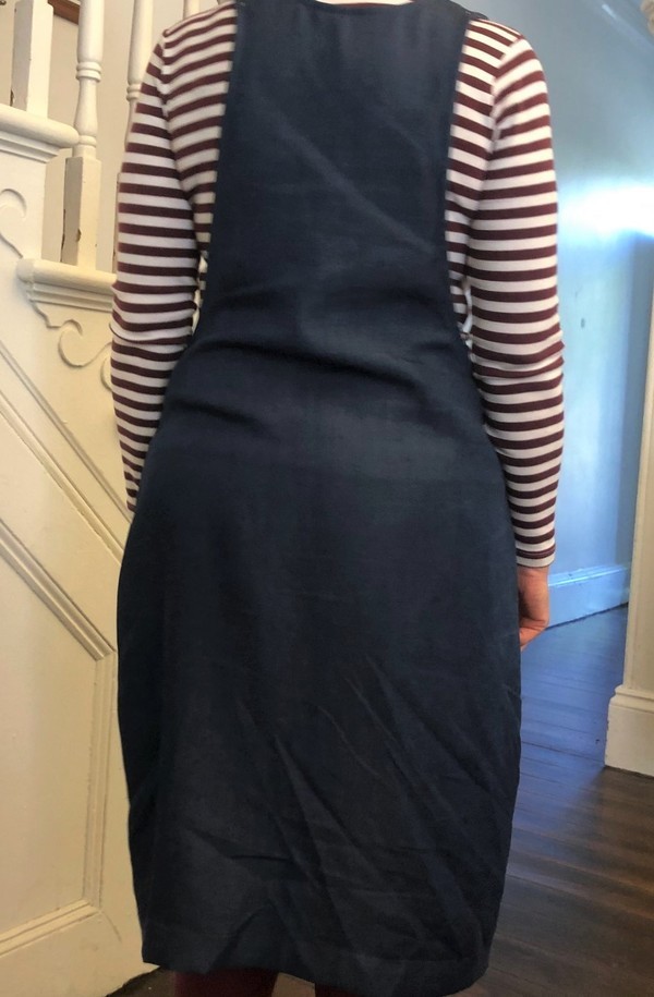 Helen's Closet York Pinafore pattern review by Your Rosie