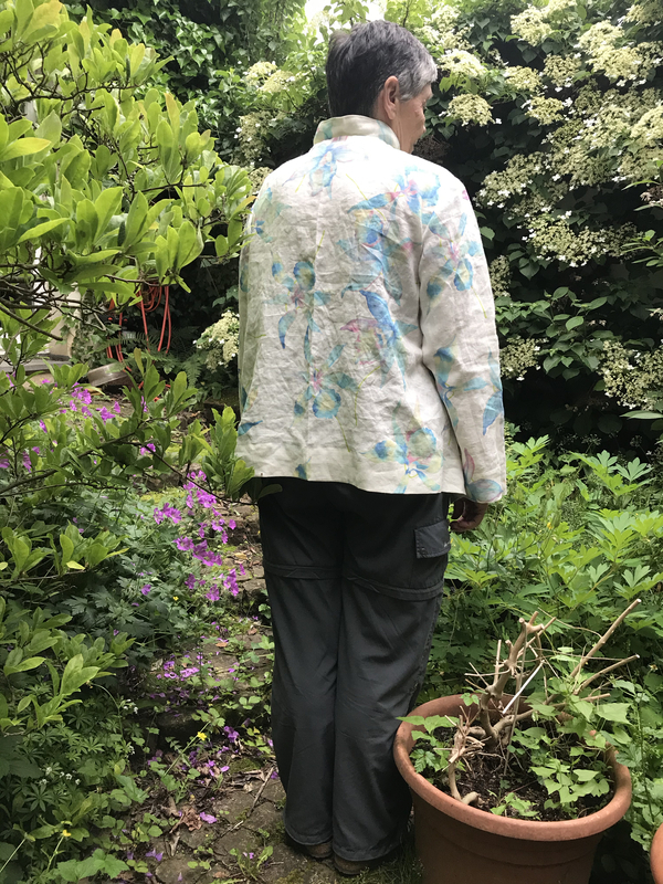 Sewing Liberty Shirt pattern review by Nanax4