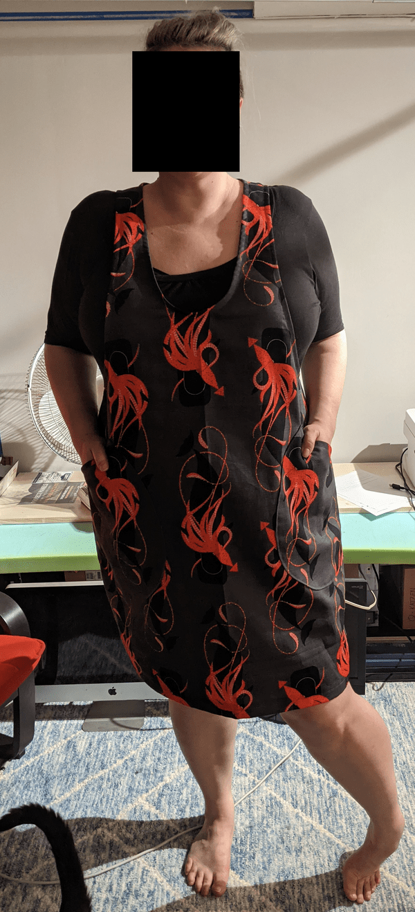 Helen's Closet York Pinafore pattern review by bryttakes