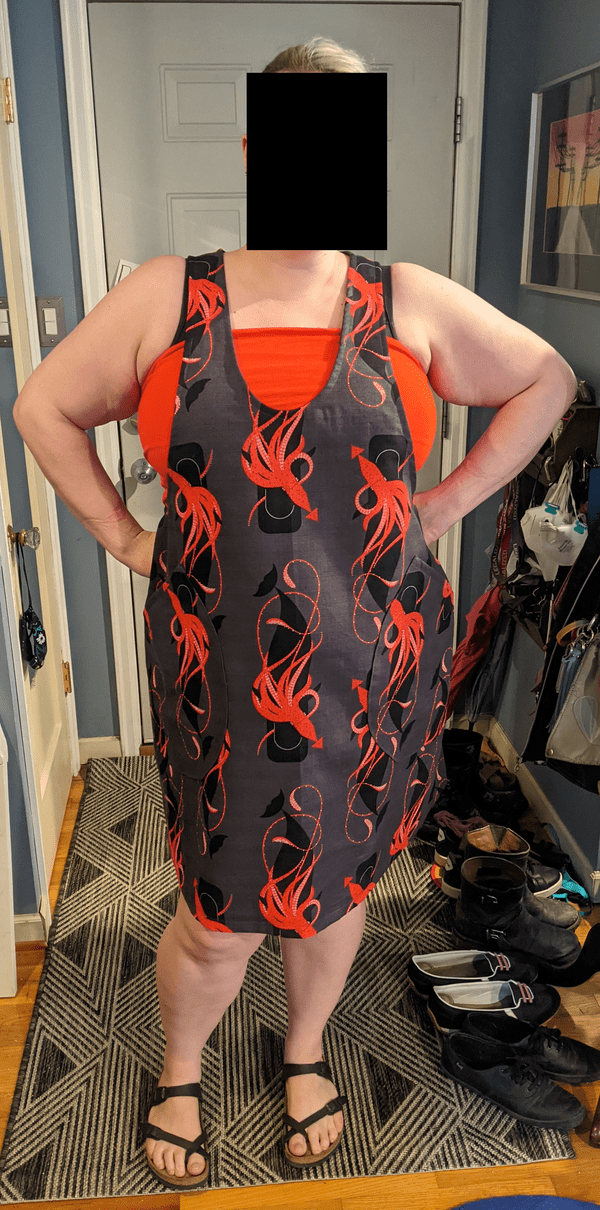 Helen's Closet York Pinafore pattern review by bryttakes