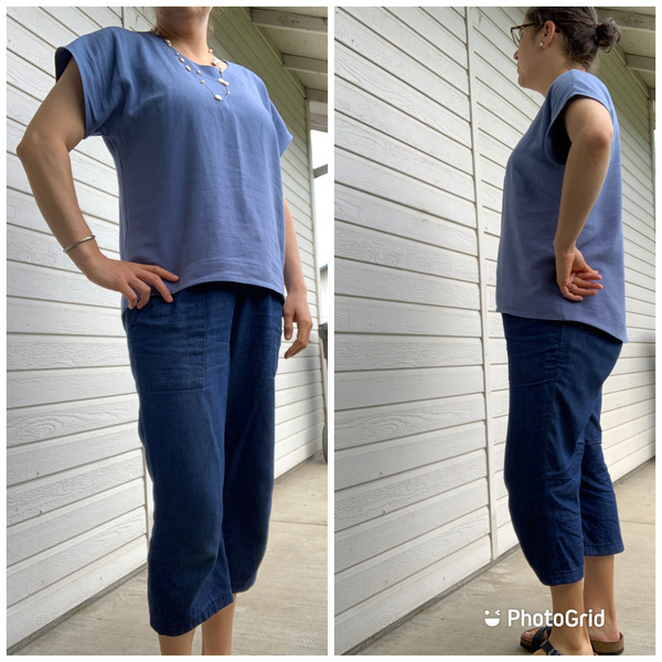 Liesl + Co. Verdun Woven Shirt LC042VW pattern review by SapphireVesta4891