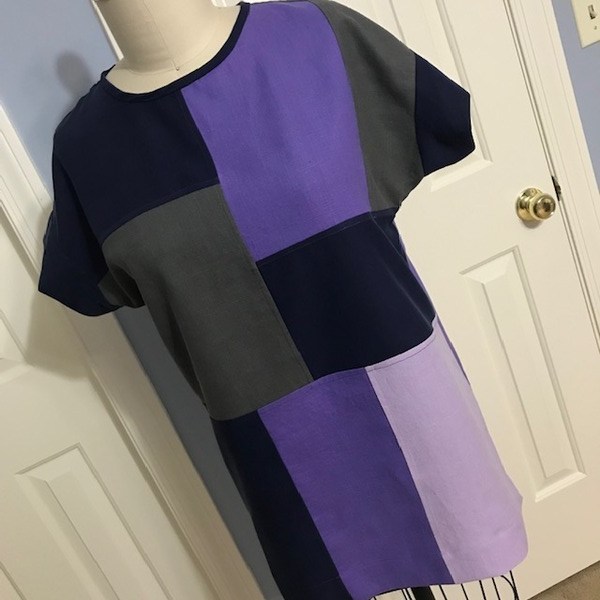 Sewing Eureka Top & Skirt pattern review by marthamyers