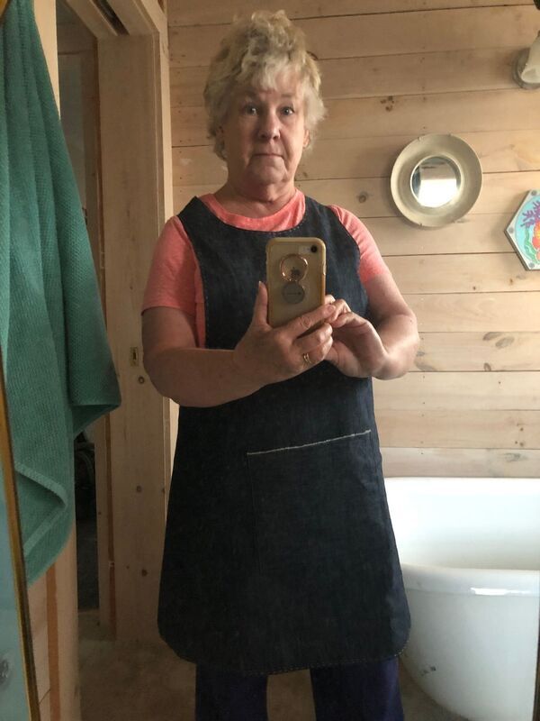 Hey June Allspice Apron PDF pattern pattern review by Sharon1952