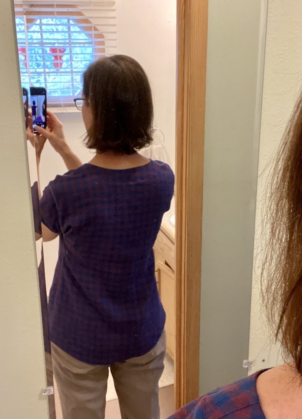 Liesl + Co. Verdun Woven Shirt LC042VW pattern review by Annahk