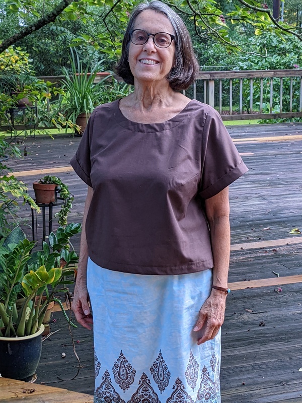 Closet Core Patterns Cielo Top & Dress 20 pattern review by VivianZ