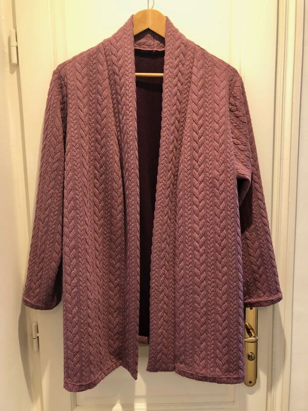 Sinclair Patterns Harper Cardigan 1065 pattern review by Itto