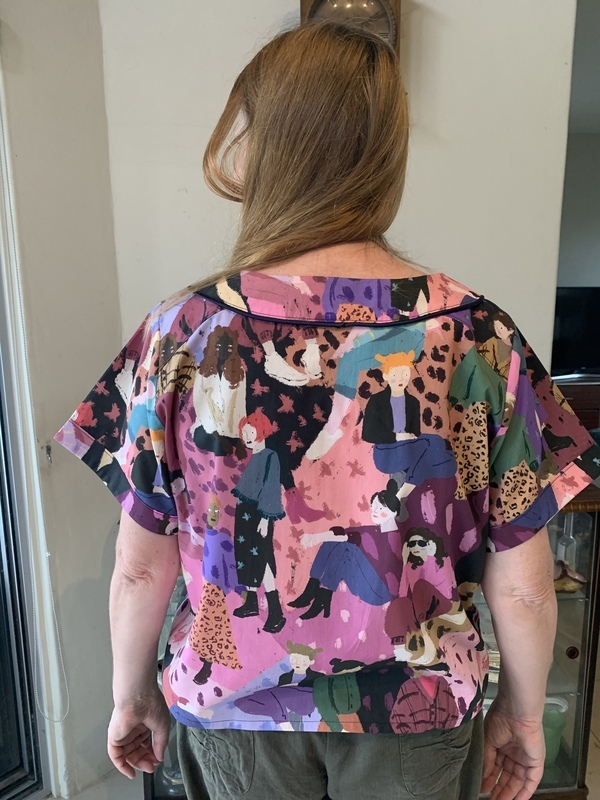 Closet Core Patterns Cielo Top & Dress 20 pattern review by Silknvintagetc