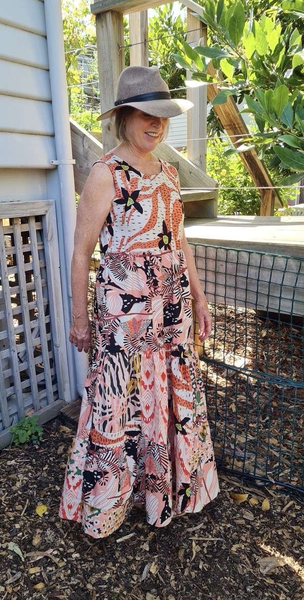 Nerida Hansen Maxi Dress Nerida Hansen pattern review by