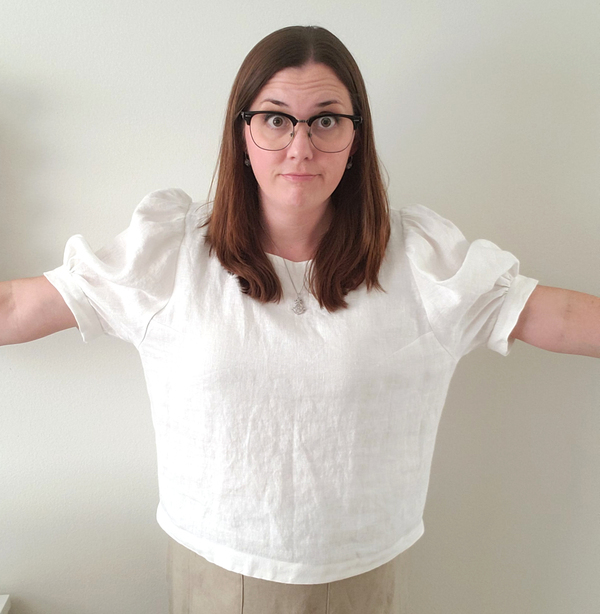 Closet Core Patterns Cielo Top & Dress 20 pattern review by ShowAndTellMeg