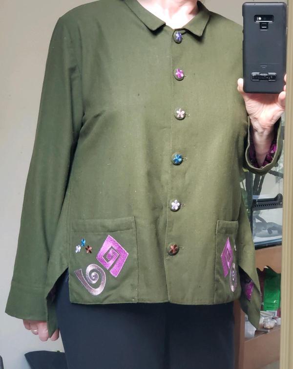 Sewing Liberty Shirt pattern review by Fictionfan