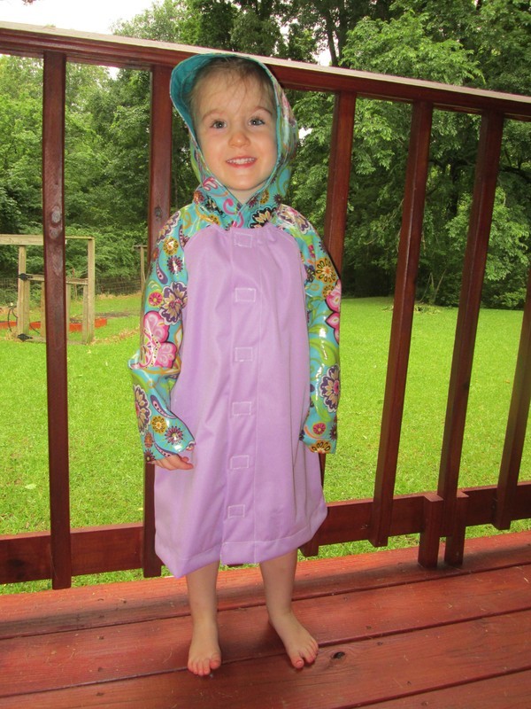 McCall's 6392 Children's/Girls' Raincoat, Hat, Boot Liners, Backpack