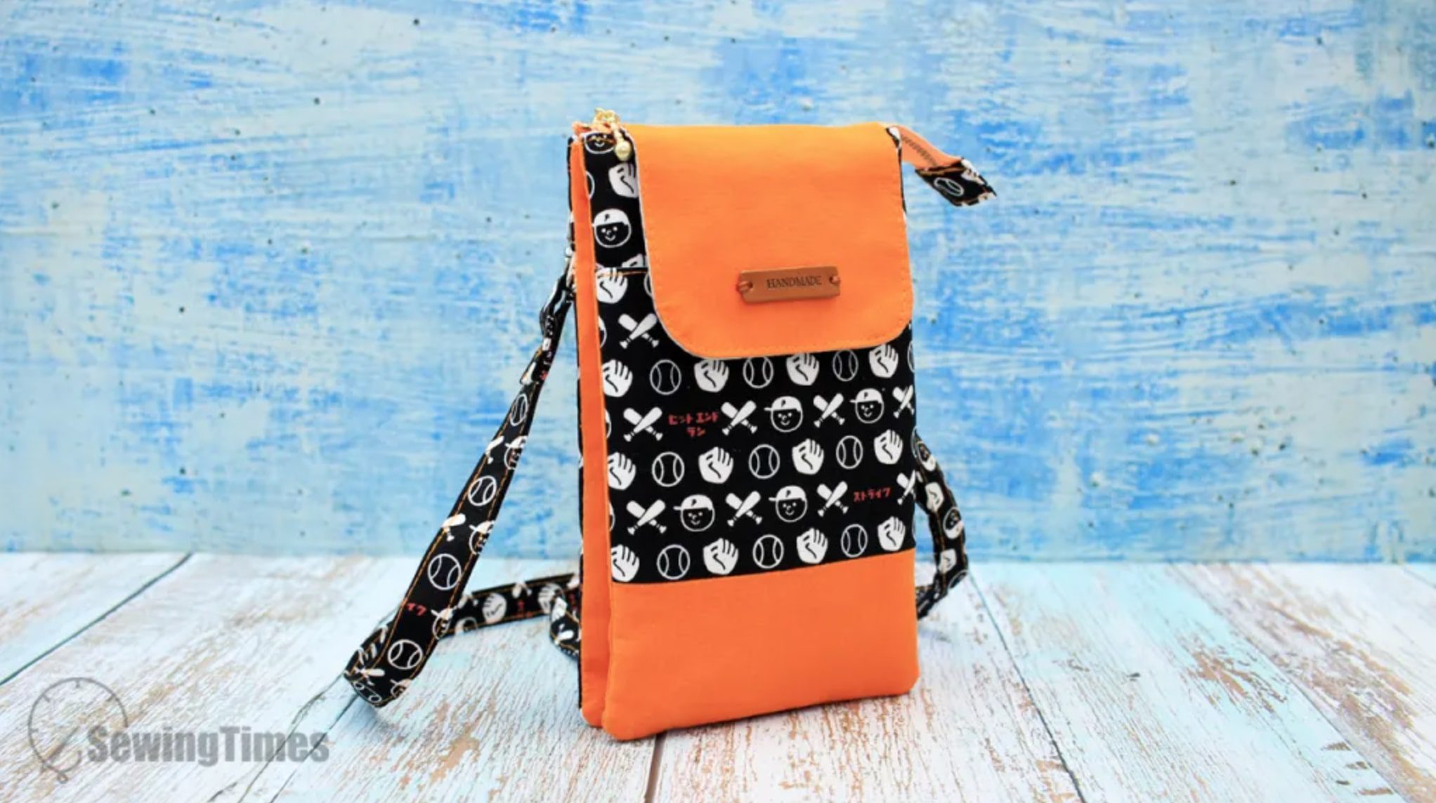 DIY Double Cell Phone Bag FREE Sewing Tutorial Sewing 4 Free