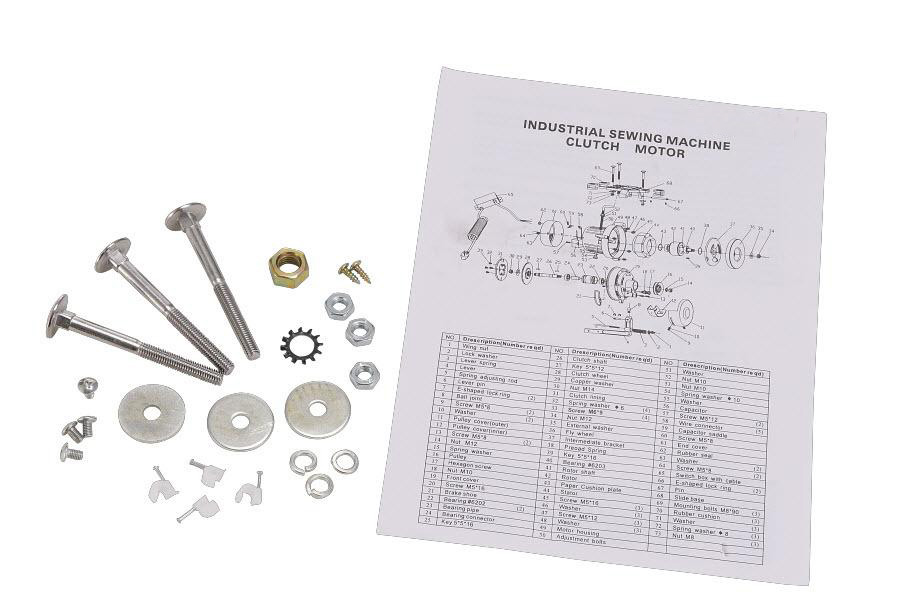Single/Three Phase Clutch Motor / DOL34H/DOL34L / PAGANI Sewing