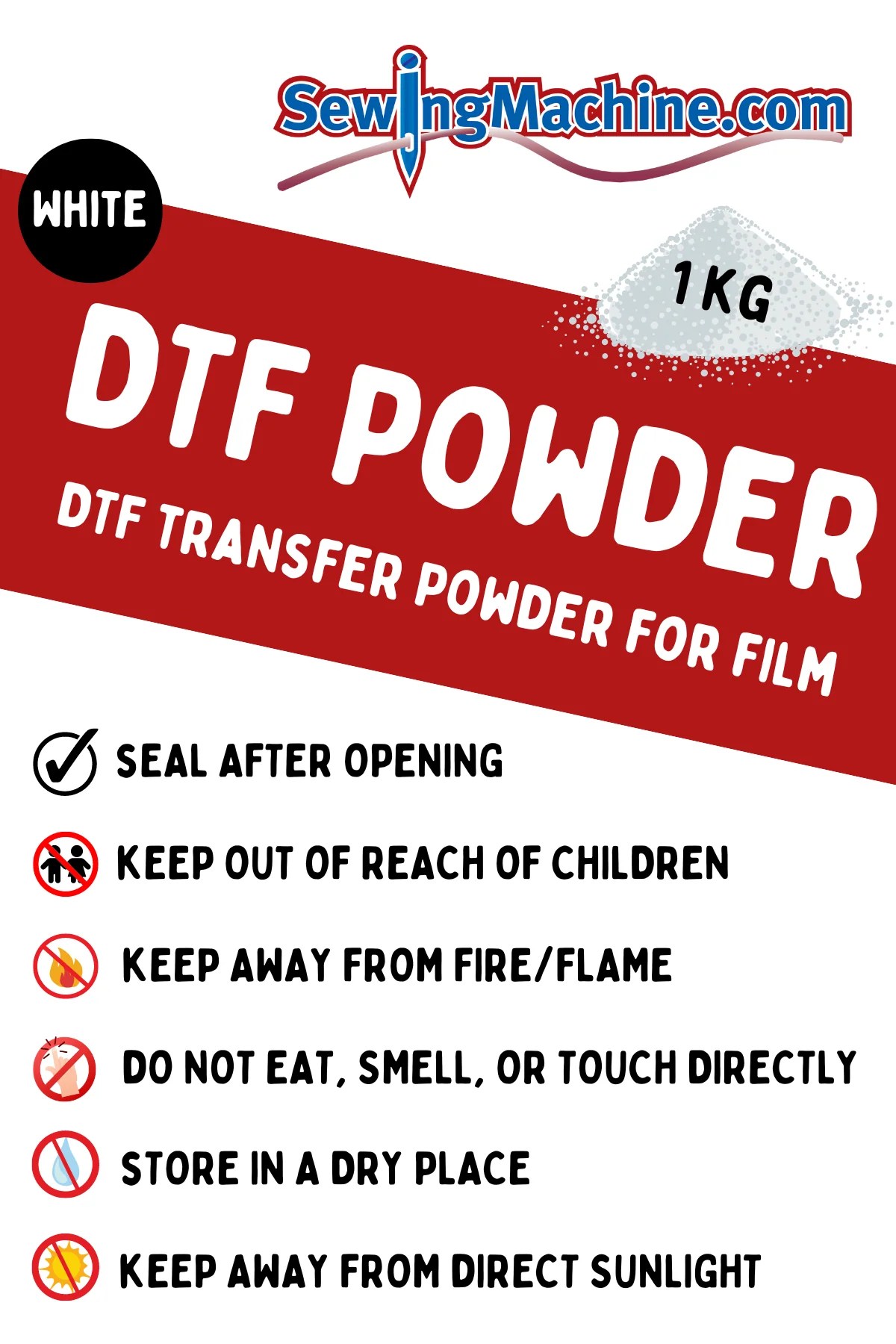 DTF Adhesive Powder