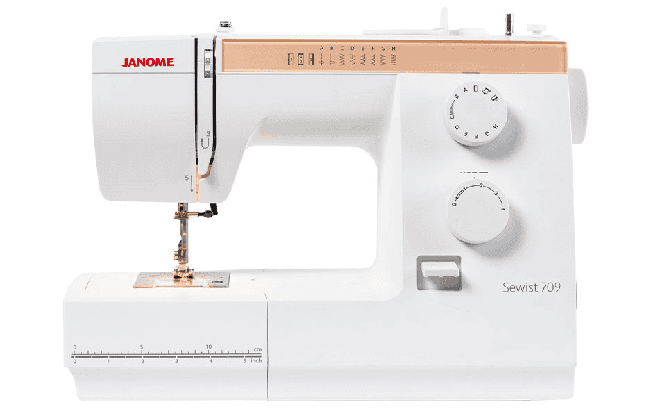 Janome Sewist 709 Sewing Machine Review for Smoothest performance Sewing Machine Greeks